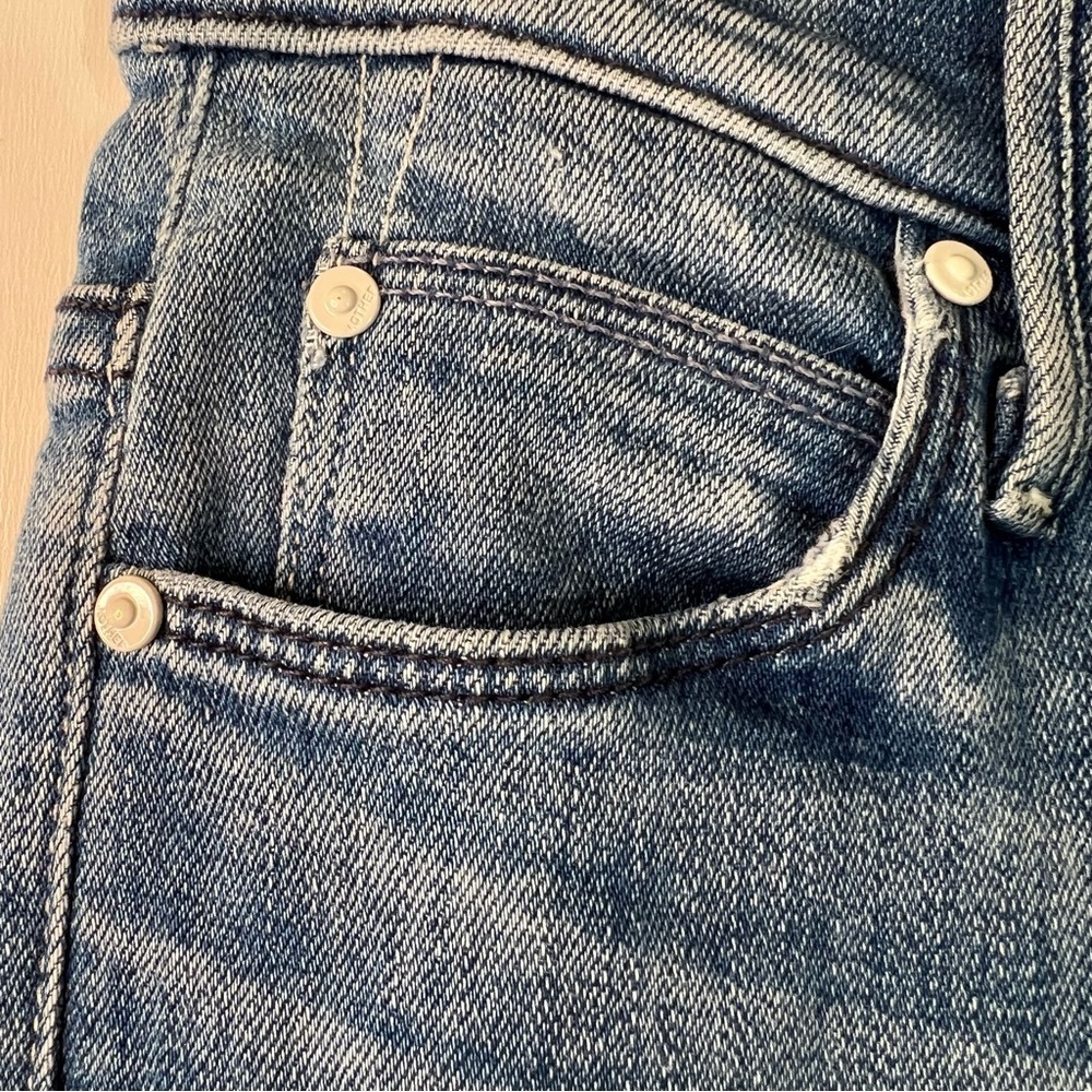 Mother Denim Stunner Zip Jeans In Good Girls Do Size 24 - Picture 9 of 15